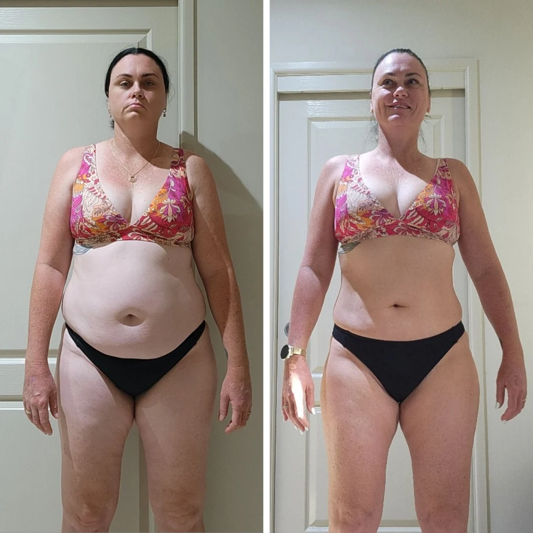 AG Coaching client before and after progress