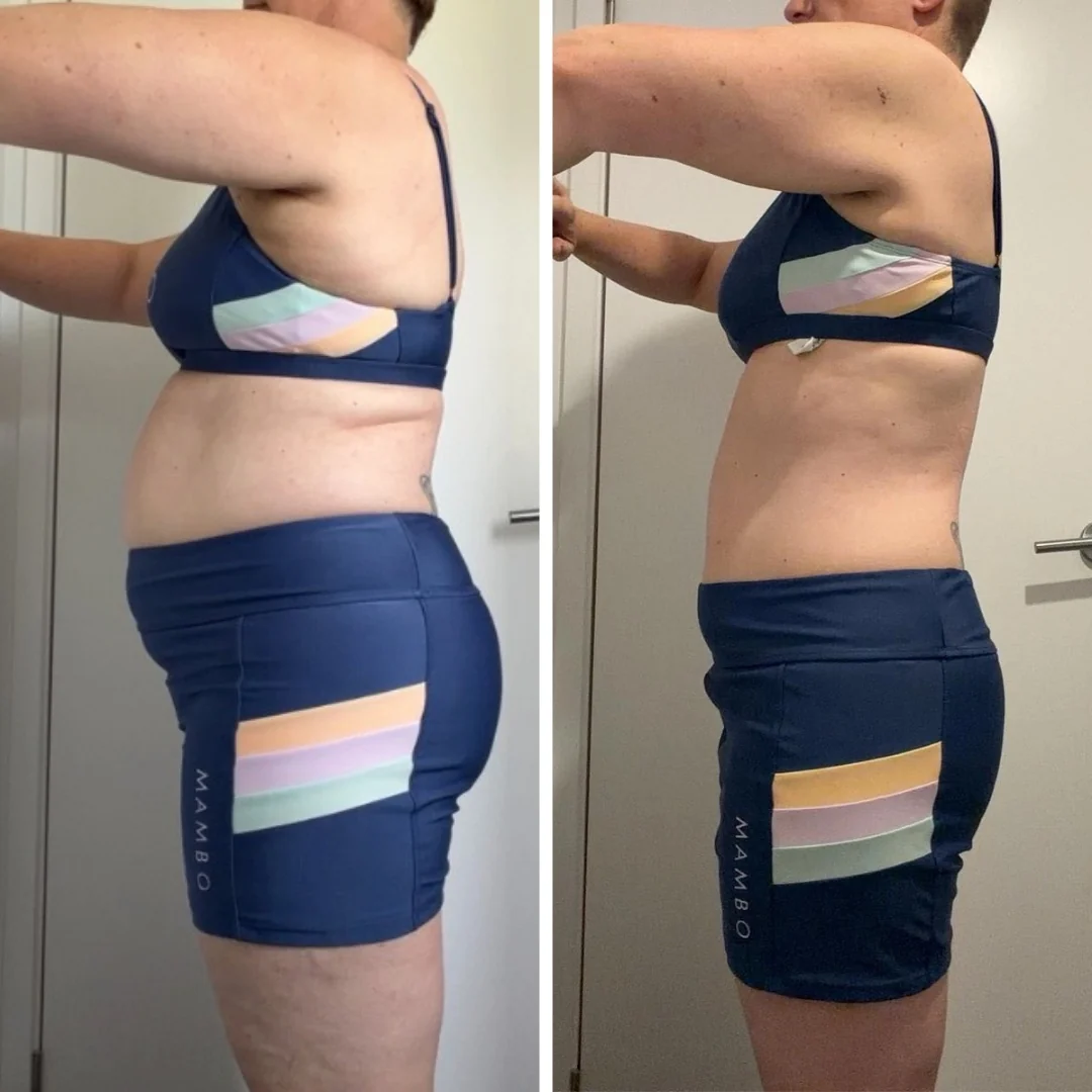 AG Coaching client before and after progress