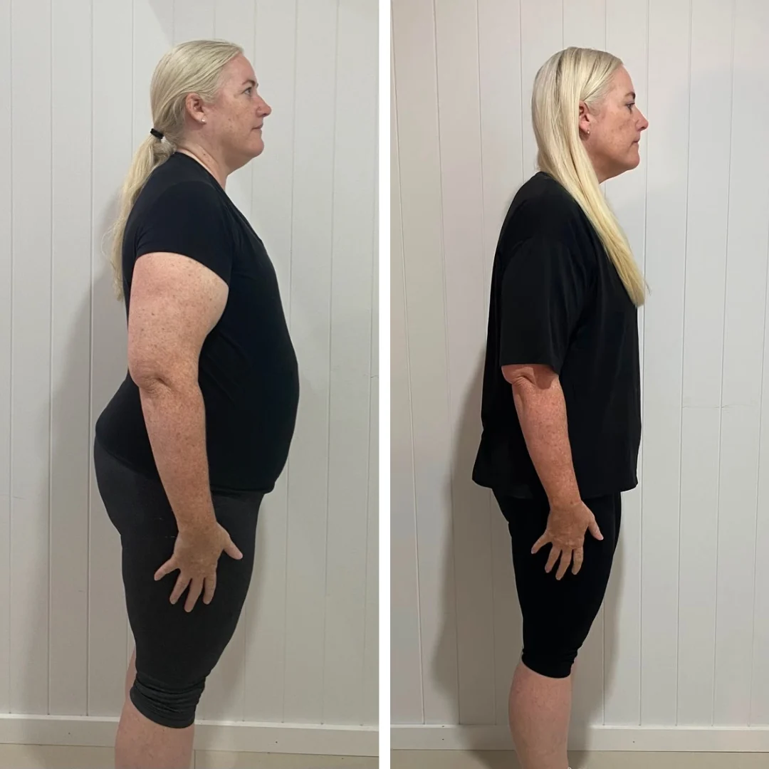 AG Coaching client before and after progress