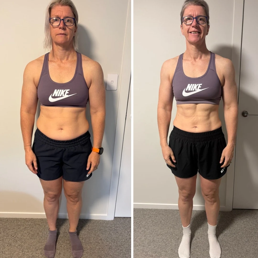 AG Coaching client before and after progress