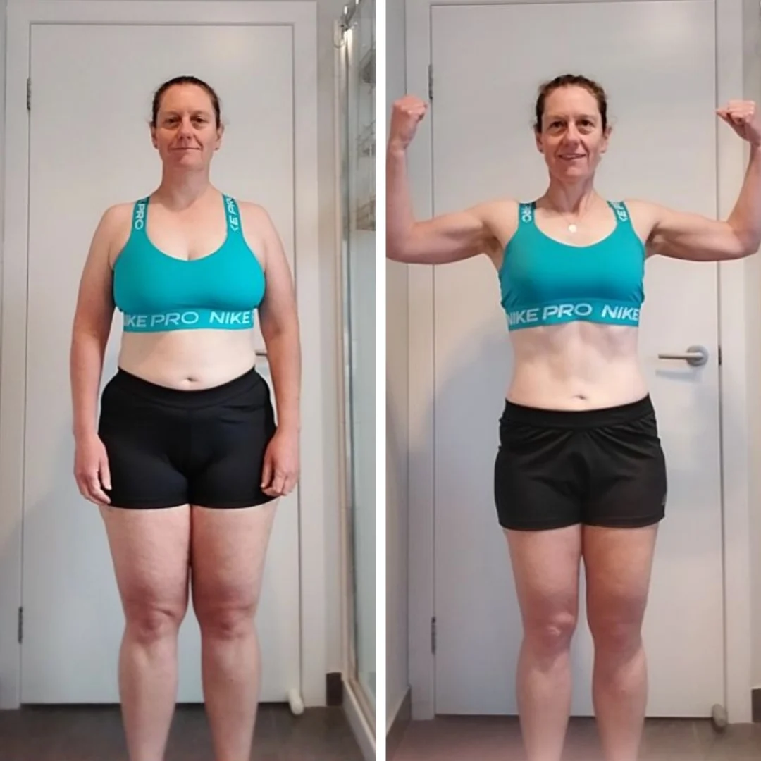 AG Coaching client before and after progress