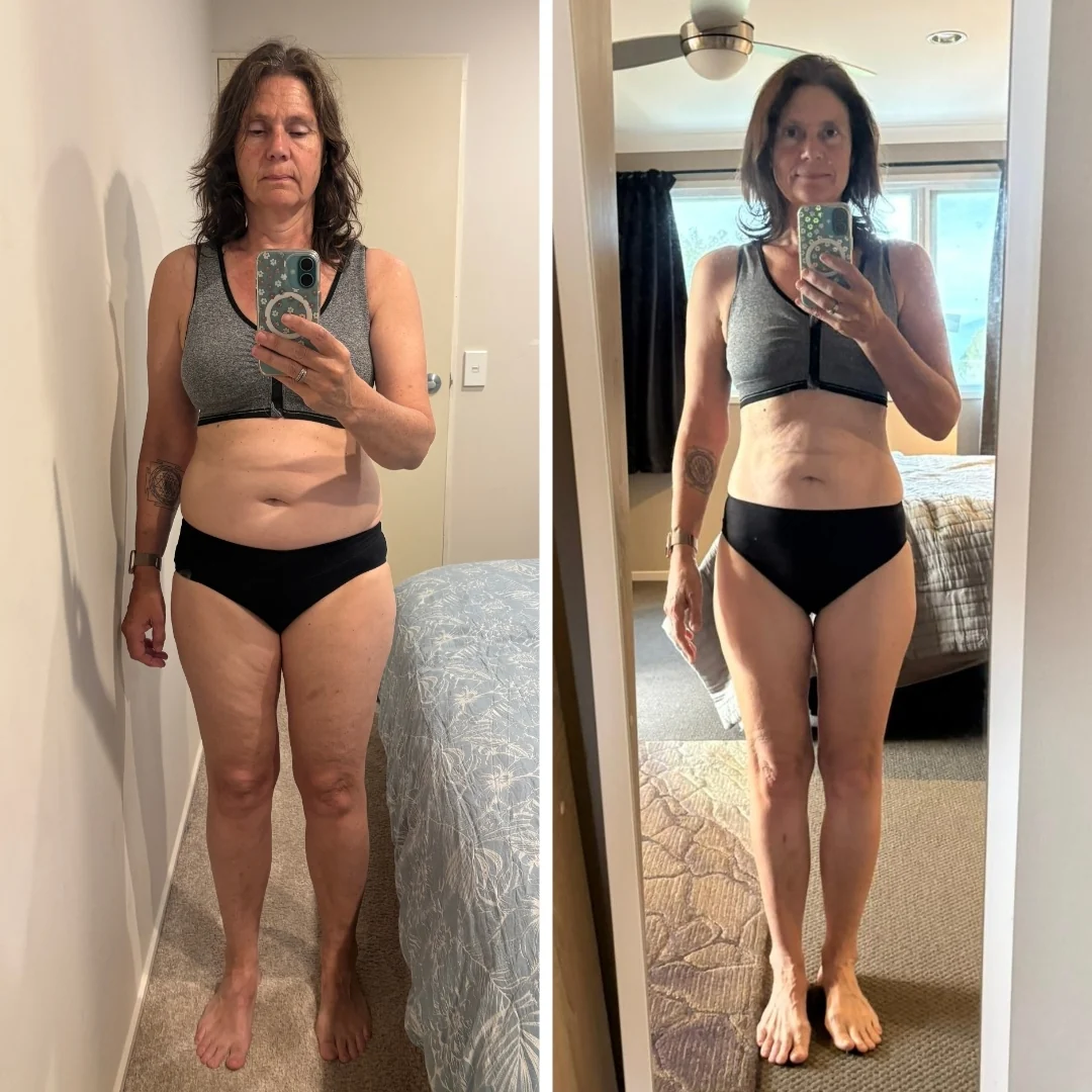 AG Coaching client before and after progress