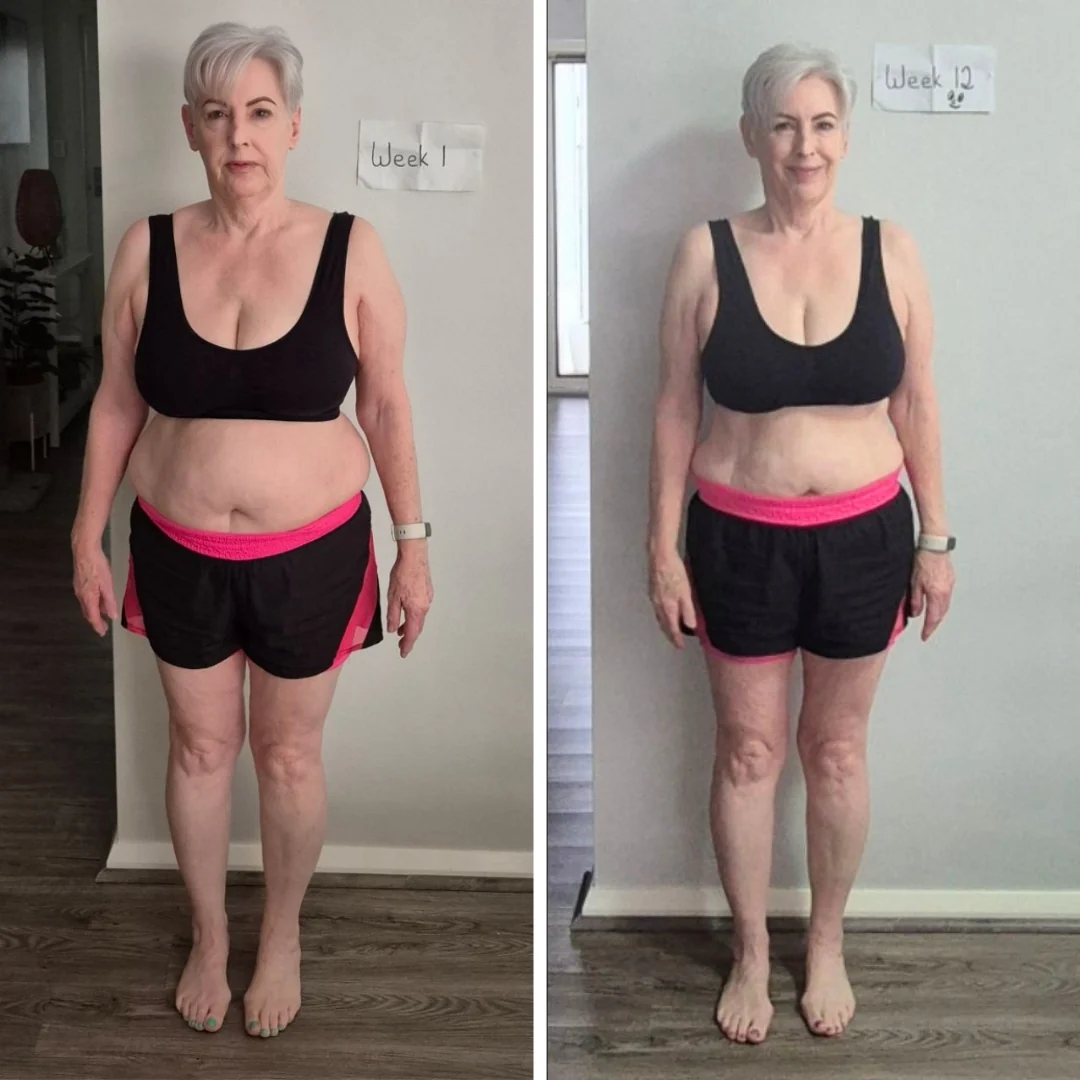 AG Coaching client before and after progress