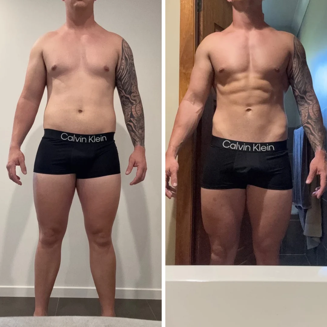 Patrick, 15kg down with AG Coaching
